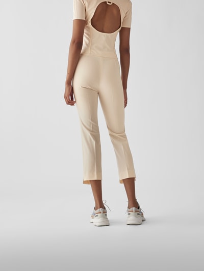 Jacquemus Caprihose mit Bügelfalten Offwhite 5