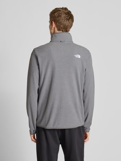 The North Face Sweatjacke mit Label-Stitching Hellgrau 5