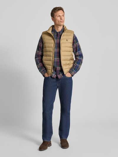 Polo Ralph Lauren Bodywarmer met opstaande kraag Camel - 1
