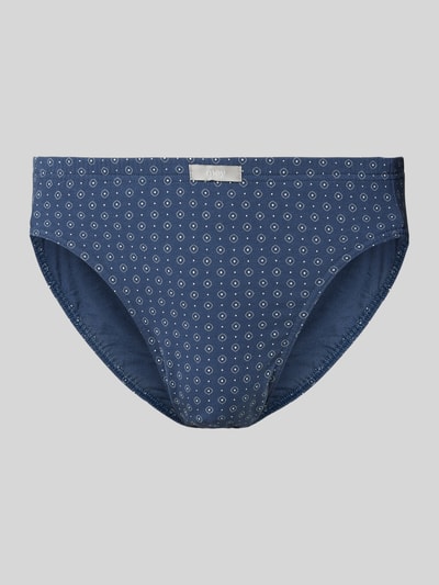 Mey Slip met labeldetail Blauw - 1