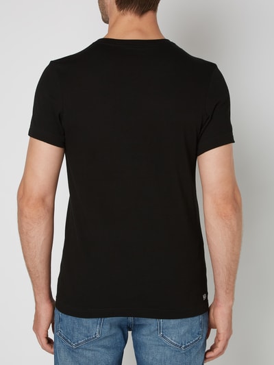 Lacoste T-Shirt mit Logo-Print Black 5