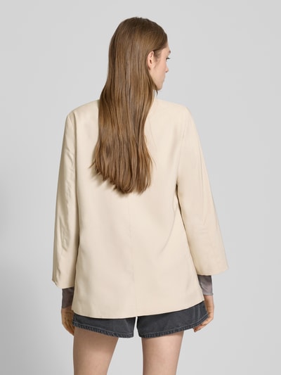 Only Żakiet o luźnym kroju z opcją podwinięcia model ‘LARIS’ Écru 5