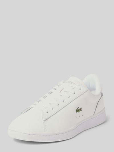 Lacoste Sneaker mit Label-Print Modell 'CARNABY' Offwhite 1