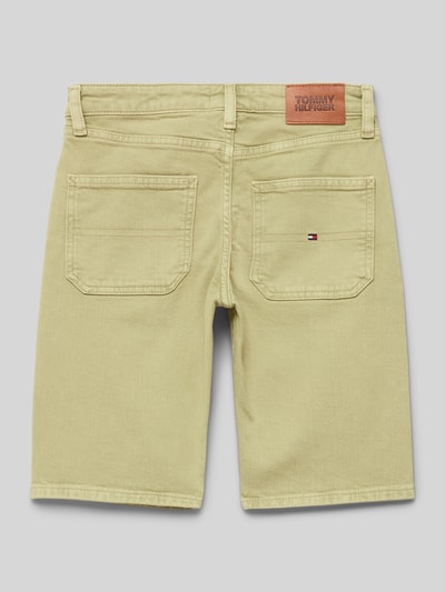 Tommy Hilfiger Teens Jeansshorts im 5-Pocket-Design Modell 'SKATER' Khaki 3