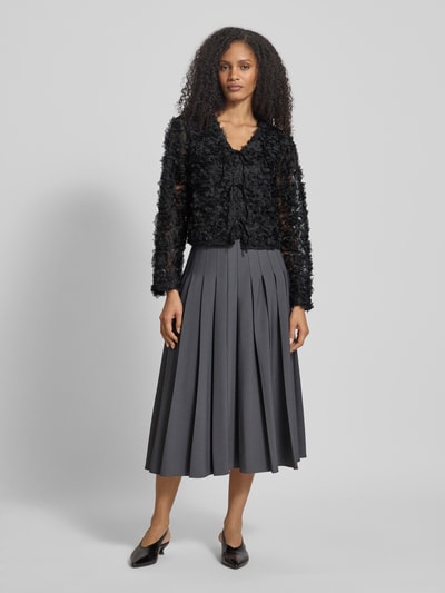 B.Young Żakiet z wiązaniem model ‘ROSALINDA’ Czarny 1