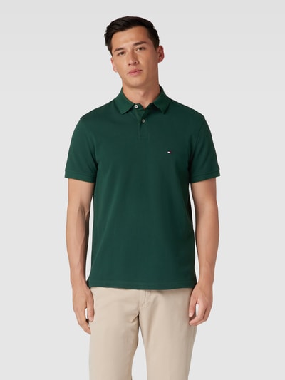 Tommy Hilfiger Poloshirt mit Label-Stitching Gruen 4