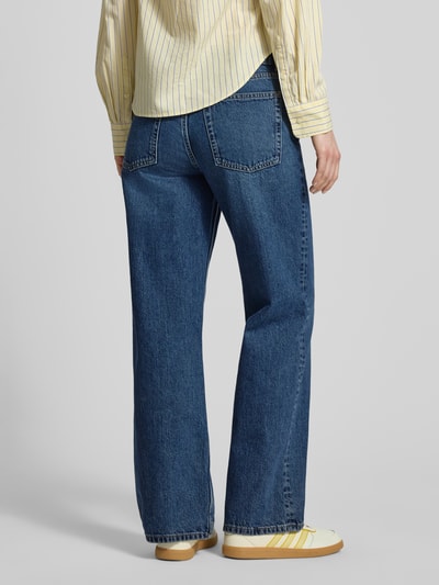 MANGO Jeans mit Eingrifftaschen Modell 'RIVER' Jeansblau 5
