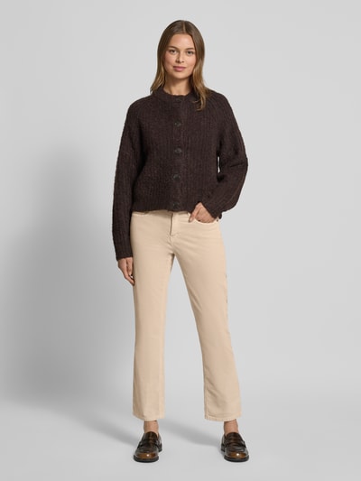 OPUS PANTS Flared fit corduroy broek in 5-pocketmodel, model 'Enja' Zand - 1