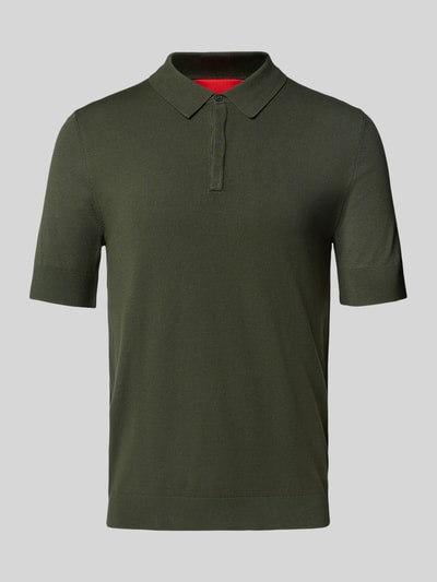 HUGO Regular Fit Poloshirt aus Viskose-Mix Modell 'SAN PETER-CV' Dunkelgruen 2