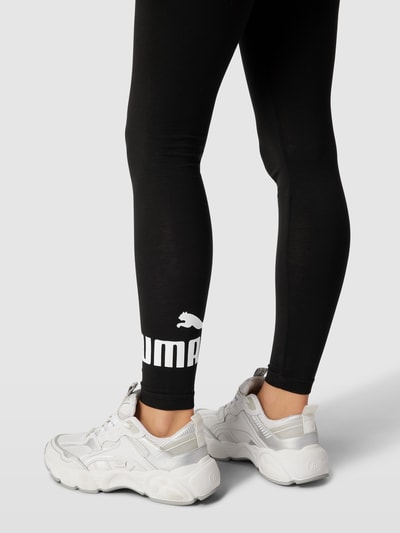 Puma Leggings mit Label-Print Black 3