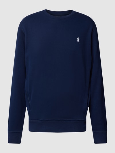 Polo Ralph Lauren Sweatshirt mit Label-Stitching Marine 2