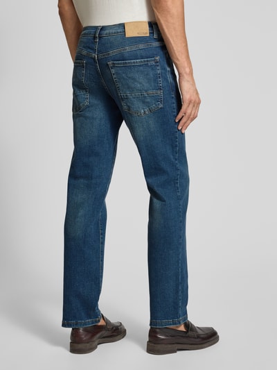 MCNEAL Regular fit jeans in 5-pocketmodel Rookblauw - 5