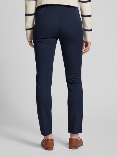 Lauren Ralph Lauren Skinny Fit Stoffhose mit elastischem Bund Modell 'KESLINA' Marine 5