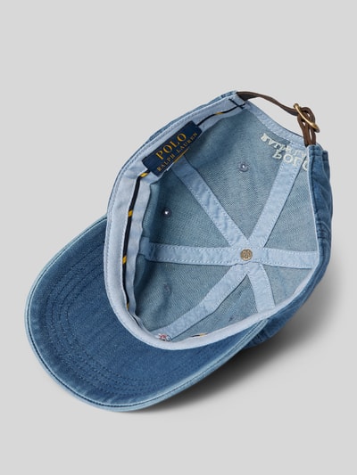 Polo Ralph Lauren Basecap mit Logo-Stitching Jeansblau 2