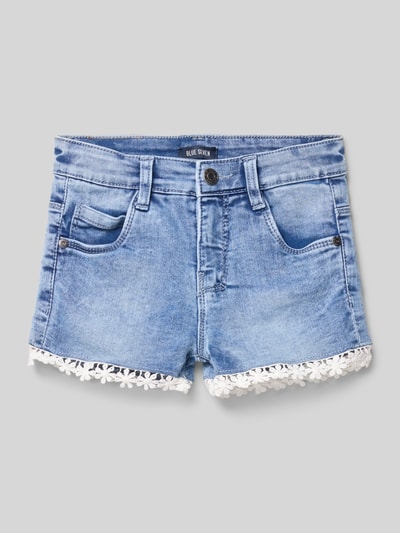 Blue Seven Regular Fit Jeansshorts im 5-Pocket-Design Blau 1