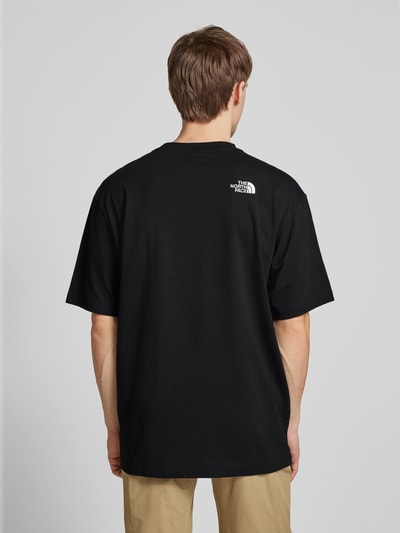 The North Face T-shirt met labelstitching Zwart - 5