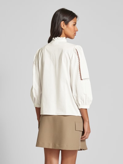 Bash Blouse met broderie anglaise, model 'TAMIE' Ecru - 5