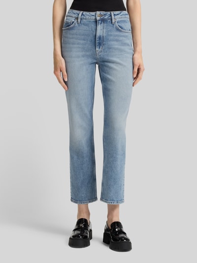 HUGO Straight Fit Jeans aus Baumwoll-Mix Jeansblau 4