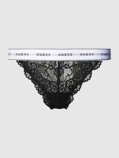 Guess String mit Spitze Modell 'BELLE BRAZILIAN' Black 1