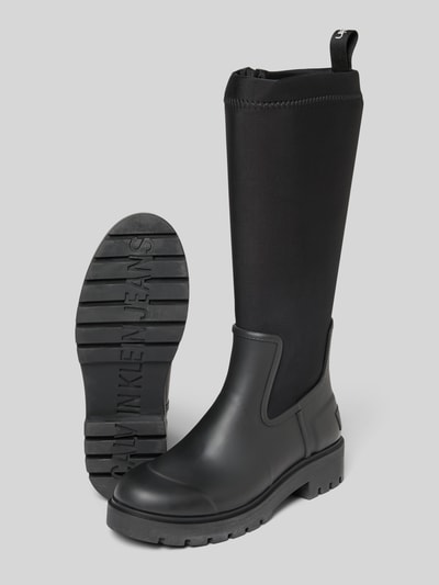 Calvin Klein Jeans Regenstiefel mit Logo-Patch BLACK 4