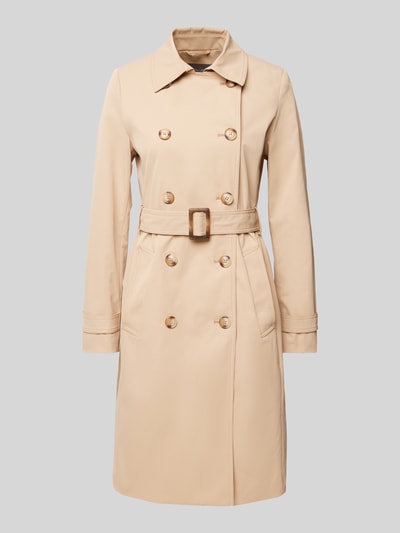 Christian Berg Woman Selection Trenchcoat mit Taillengürtel Sand 2