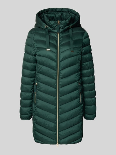 Christian Berg Woman Selection Steppmantel mit Kapuze Dunkelgruen 2