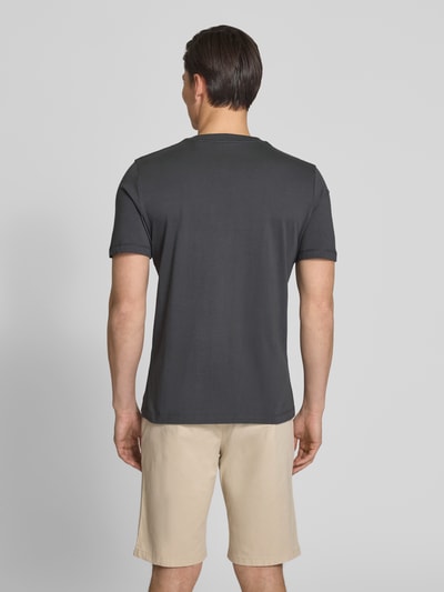 s.Oliver RED LABEL Regular Fit T-Shirt aus reiner Baumwolle Anthrazit 5