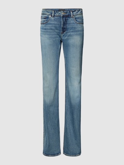 Silver Jeans Flared cut jeans in 5-pocketmodel, model 'Be Low' Blauw - 2