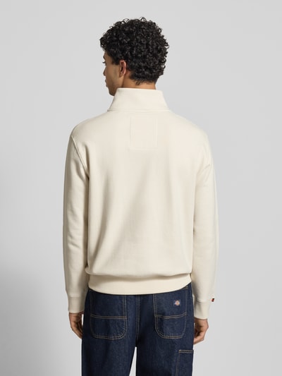 Superdry Regular Fit Sweatshirt mit Logo-Stitching Hellgrau 5