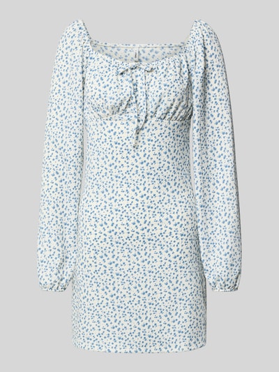 Only Getailleerde mini-jurk met structuurmotief, model 'HILLARY' Offwhite - 2