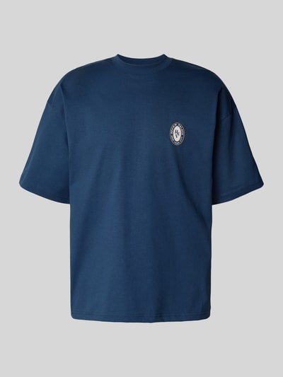 REVIEW T-shirt met ronde hals Donkerblauw - 2