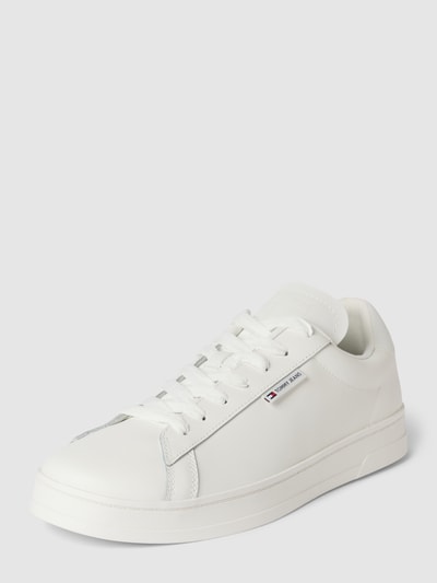 Tommy Jeans Sneaker in unifarbenem Design Weiss 1