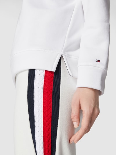 Tommy Hilfiger Hoodie mit Label-Stitching Weiss 3