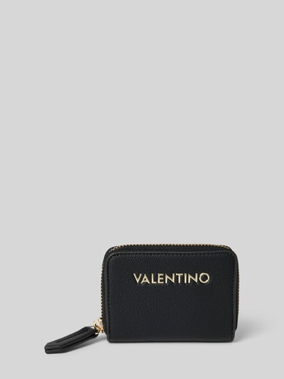 VALENTINO BAGS Portemonnee met labelapplicatie, model 'ARCADIA' Zwart - 1