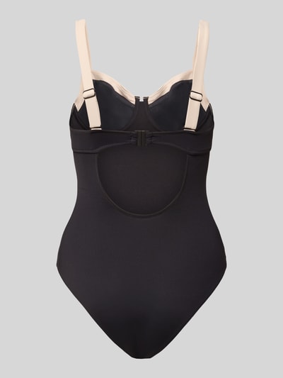 Marc O'Polo Badeanzug mit Kontraststreifen Black 3