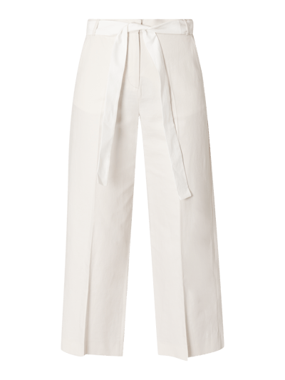 Weekend Max Mara Culotte aus Baumwoll-Leinen-Mix Sand 2