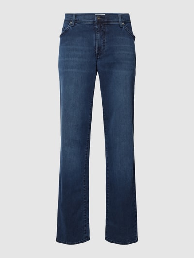 Brax Straight Fit Jeans mit Stretch-Anteil Modell 'Cadiz' Blau 2