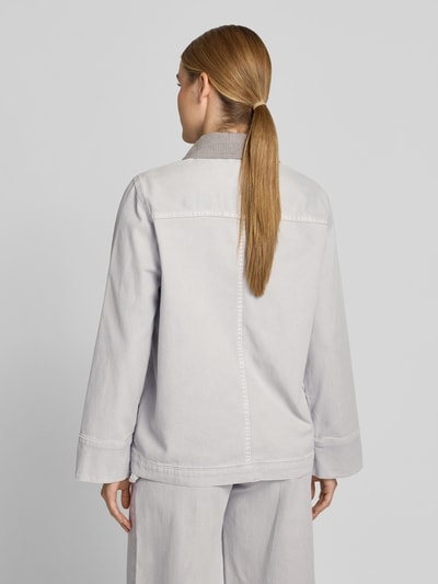 BAUM & PFERDGARTEN Regular Fit Jacke mit Umlegekragen Graphit 5