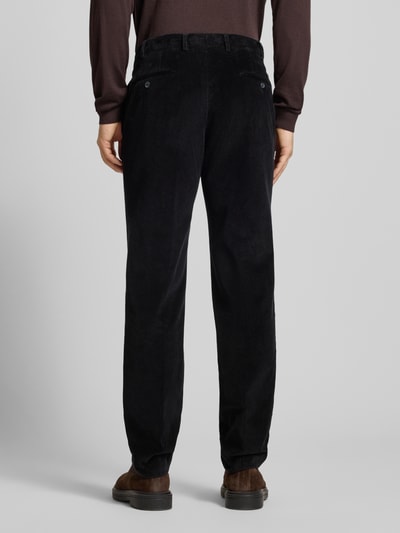 Hiltl Corduroy broek met achterzakken, model 'PARMA' Donkerblauw - 5