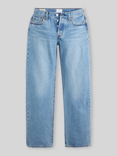 Levi's® 300 relaxed fit jeans van puur katoen in 5-pocketmodel Lichtblauw - 2