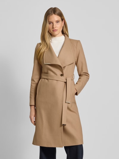 Ted Baker Mantel aus Woll-Mix mit Kaschmir-Anteil Modell 'ROSE' Sand 4
