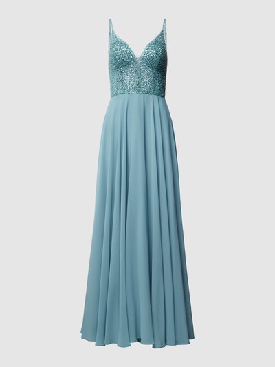 Hey Kyla Abendkleid mit Paillettenbesatz Aqua 2