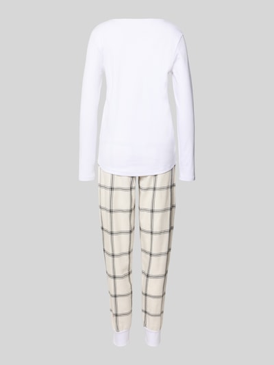 LOUIS & LOUISA Pyjama met motiefprint Wit - 3