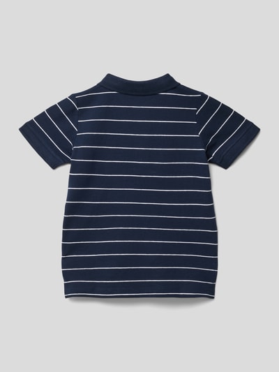 Name It Poloshirt met all-over motief, model 'VOLO' Blauw - 3