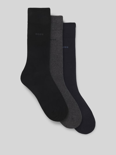 BOSS Socken aus Baumwoll-Mix im 3er-Pack Black 1