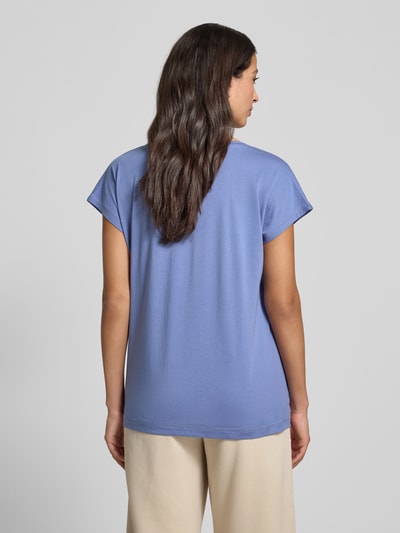 LASCANA Regular Fit T-Shirt aus Viskose-Mix Modell 'Cozy Dreams' Blau 5