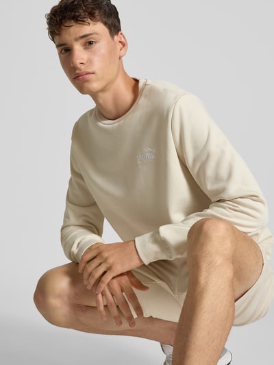 PUMA PERFORMANCE Sweatshirt mit Label-Stitching Offwhite 3