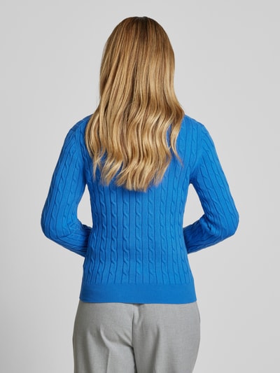 Gant Strickpullover mit gerippten Abschlüssen Royal 5