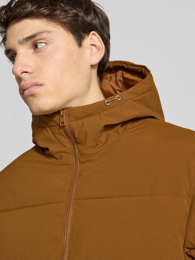 Jack & Jones Steppjacke mit Kapuze Hellbraun 3