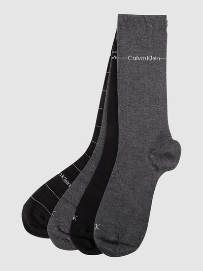 CK Calvin Klein Socken im 4er-Pack  Black 1